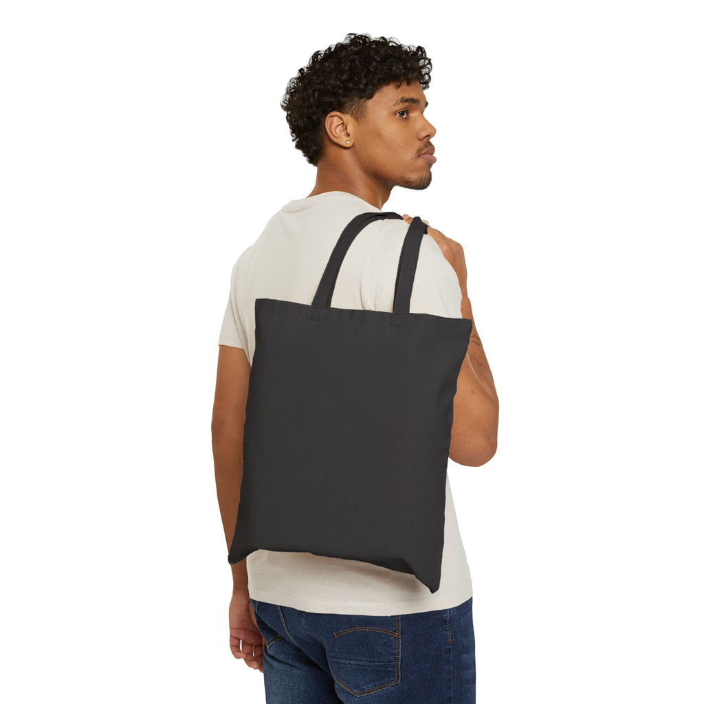 Minimal Starburst Canvas Tote Bag — Neutral Cotton Grocery & Everyday Tote